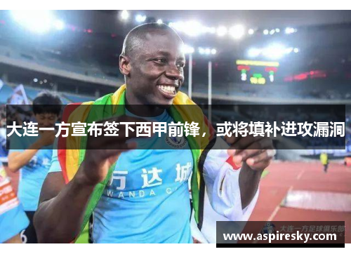 大连一方宣布签下西甲前锋，或将填补进攻漏洞